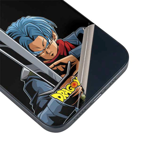 Dragon Ball Super Trunks Portrait iPhone 15 Plus Skin