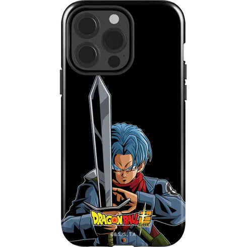 Dragon Ball Super Trunks Portrait iPhone 15 Pro Impact Case