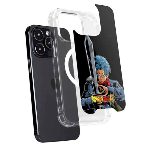 Dragon Ball Super Trunks Portrait iPhone 15 Pro MagSafe Case