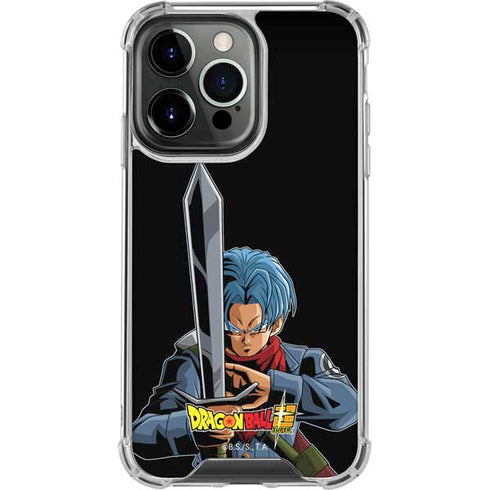 Dragon Ball Super Trunks Portrait iPhone 15 Pro Max Clear Case