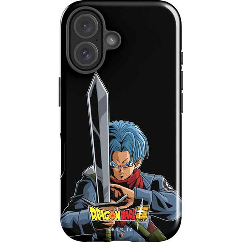 Dragon Ball Super Trunks Portrait iPhone 16 Plus Impact Case