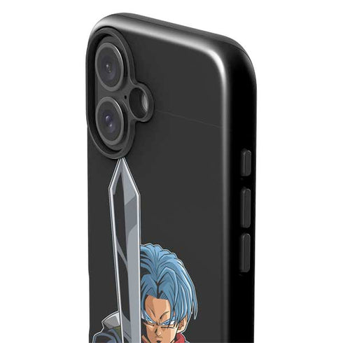 Dragon Ball Super Trunks Portrait iPhone 16 Plus Impact Case
