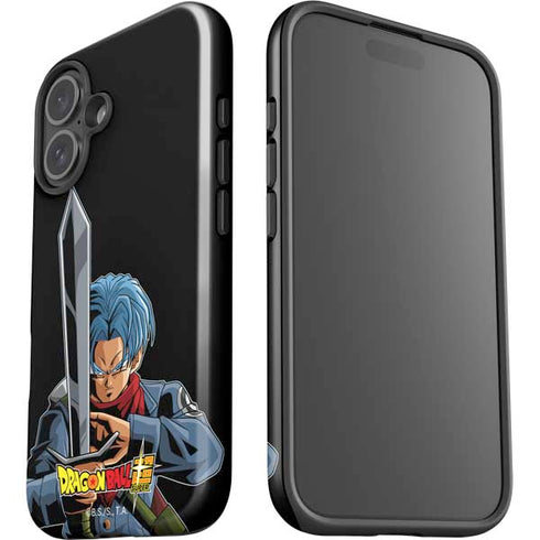 Dragon Ball Super Trunks Portrait iPhone 16 Plus Impact Case