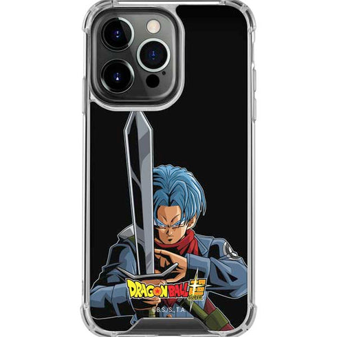 Dragon Ball Super Trunks Portrait iPhone 16 Pro Max Clear Case