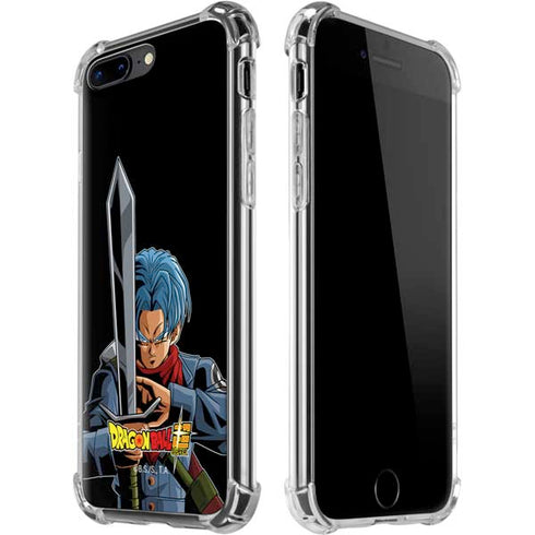 Dragon Ball Super Trunks Portrait iPhone 7/8 Plus Clear Case