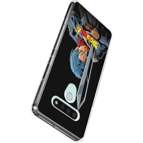 Dragon Ball Super Trunks Portrait LG Stylo 6 Clear Case