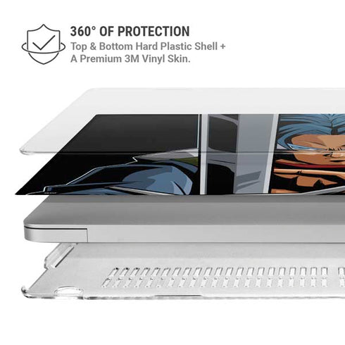 Dragon Ball Super Trunks Portrait MacBook Air 13in M1 (2021) Case plus Skin