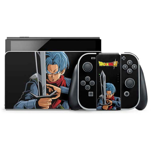 Dragon Ball Super Trunks Portrait Nintendo Switch OLED (2021) Skin