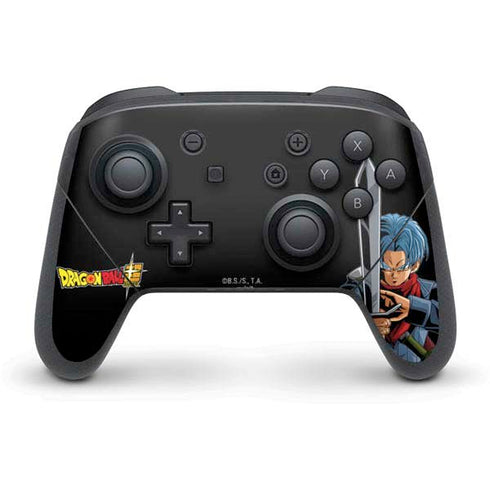 Dragon Ball Super Trunks Portrait Nintendo Switch Pro Controller Skin