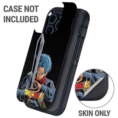 Dragon Ball Super Trunks Portrait Otterbox Defender iPhone Skin