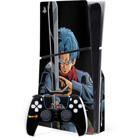Dragon Ball Super Trunks Portrait PlayStation PS5 Skins