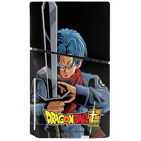 Dragon Ball Super Trunks Portrait PS5 Slim Disk Bundle Skin
