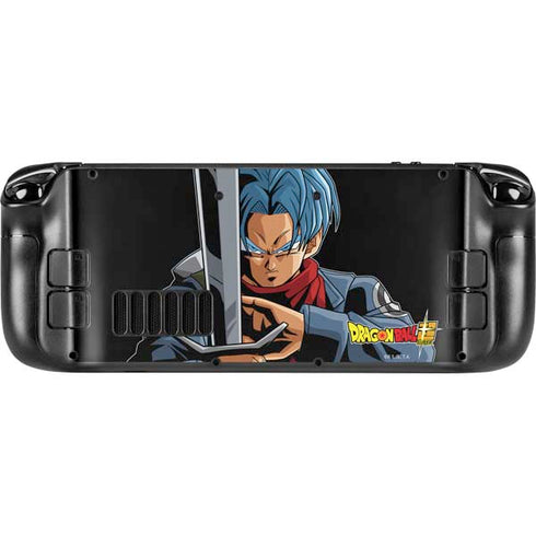 Dragon Ball Super Trunks Portrait Steam Deck Handheld Gaming Computer OLED Skin