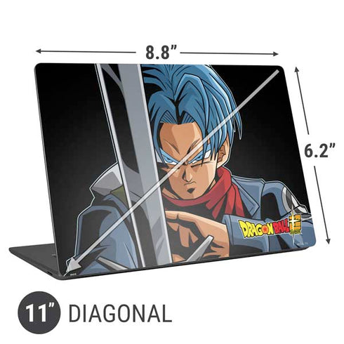 Dragon Ball Super Trunks Portrait Universal Laptop 11in (8.8 x 6.2in) Skin