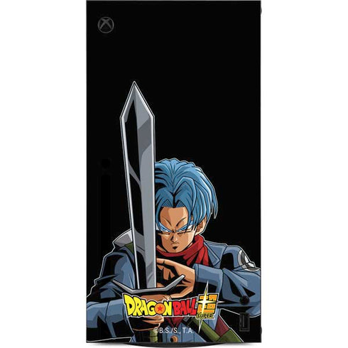 Dragon Ball Super Trunks Portrait XBox Series X Digital Edition Console Skin