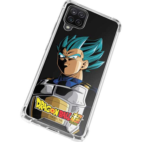 Dragon Ball Super Vegeta Galaxy A12 Clear Case
