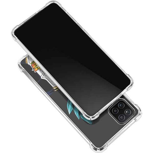 Dragon Ball Super Vegeta Galaxy A12 Clear Case