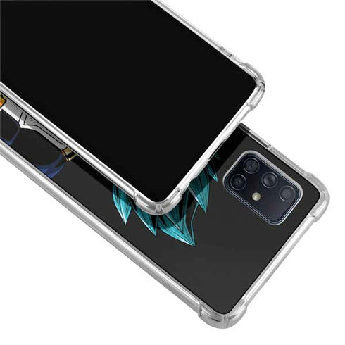 Dragon Ball Super Vegeta Galaxy A71 5G Clear Case