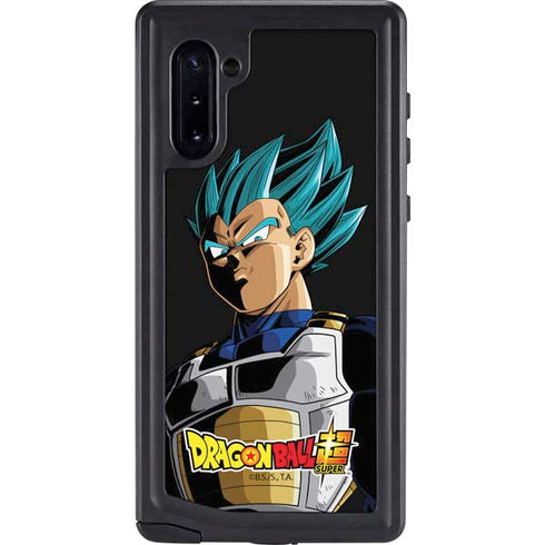 Dragon Ball Super Vegeta Galaxy Note 10 Waterproof Case