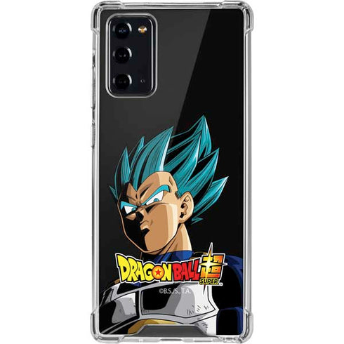Dragon Ball Super Vegeta Galaxy Note20 5G Clear Case