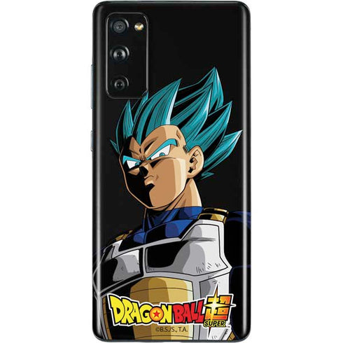 Dragon Ball Super Vegeta Galaxy S20 Fan Edition Skin