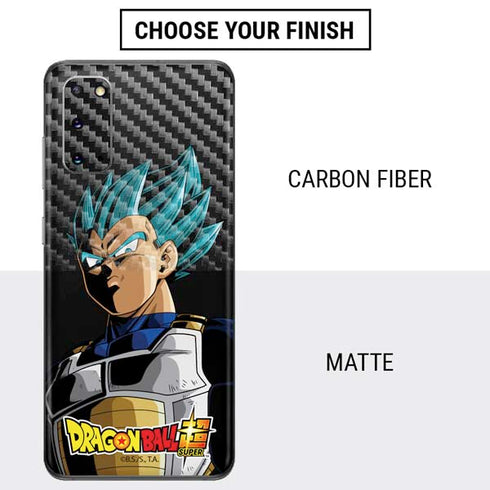 Dragon Ball Super Vegeta Galaxy S20 Skin