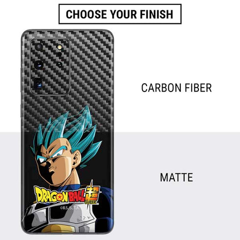 Dragon Ball Super Vegeta Galaxy S20 Ultra 5G Skin