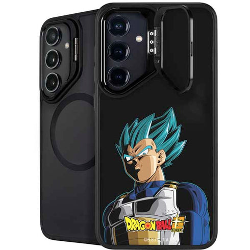 Dragon Ball Super Vegeta Galaxy S25 Kickstand Case