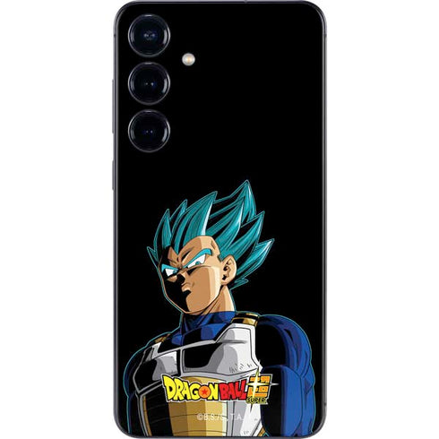 Dragon Ball Super Vegeta Galaxy S25 Plus Skin