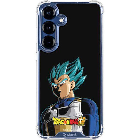 Dragon Ball Super Vegeta Galaxy S25 FE Clear Case