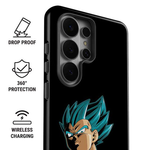 Dragon Ball Super Vegeta Galaxy S26 Ultra Impact Case