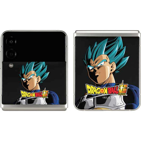 Dragon Ball Super Vegeta Galaxy Z Flip3 5G Skin