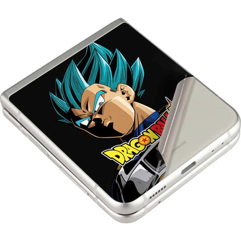 Dragon Ball Super Vegeta Galaxy Z Flip3 5G Skin
