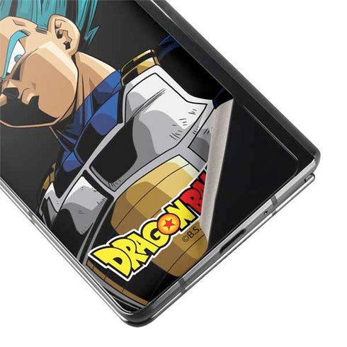 Dragon Ball Super Vegeta Galaxy Z Fold2 5G Skin
