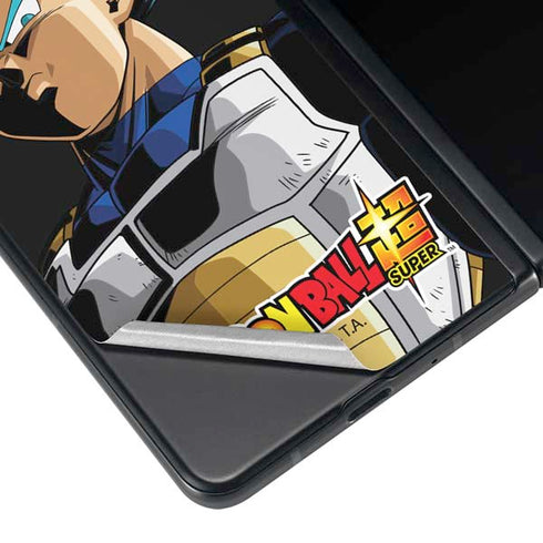 Dragon Ball Super Vegeta Galaxy Z Fold3 5G Skin