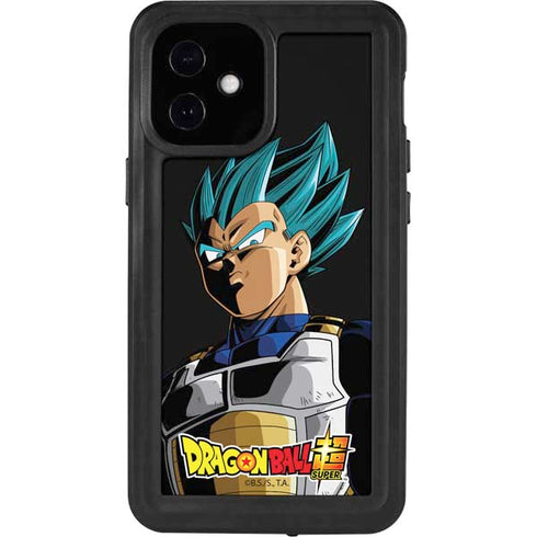 Dragon Ball Super Vegeta iPhone 12 Mini Waterproof Case