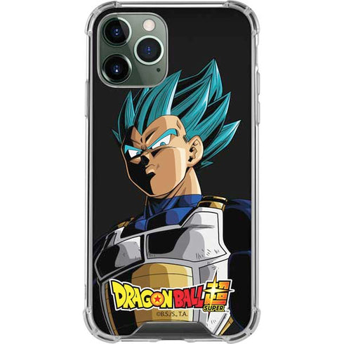 Dragon Ball Super Vegeta iPhone 12 Pro Clear Case