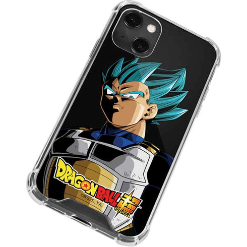 Dragon Ball Super Vegeta iPhone 13 Mini Clear Case