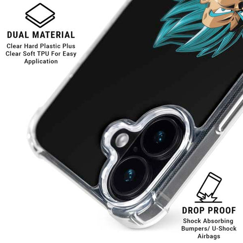 Dragon Ball Super Vegeta iPhone 16 Plus MagSafe Case
