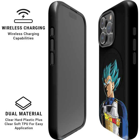 Dragon Ball Super Vegeta iPhone 16 Pro Max Magsafe Impact Case