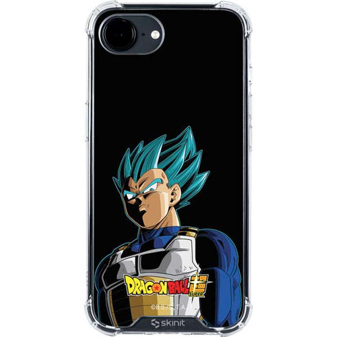 Dragon Ball Super Vegeta iPhone 16e Clear Case