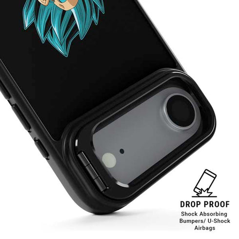 Dragon Ball Super Vegeta iPhone 17 Air Kickstand Case