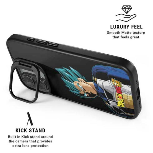 Dragon Ball Super Vegeta iPhone 17 Kickstand Case