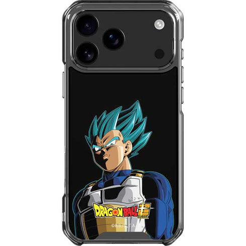 Dragon Ball Super Vegeta iPhone 17 Pro Max Clear Case