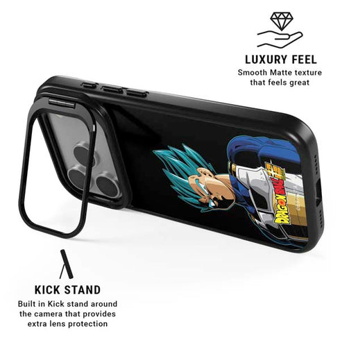 Dragon Ball Super Vegeta iPhone 17 Pro Max Kickstand Case