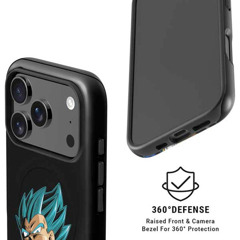 Dragon Ball Super Vegeta iPhone 17 Pro Max Magsafe Impact Case