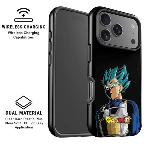 Dragon Ball Super Vegeta iPhone 17 Pro Max Magsafe Impact Case