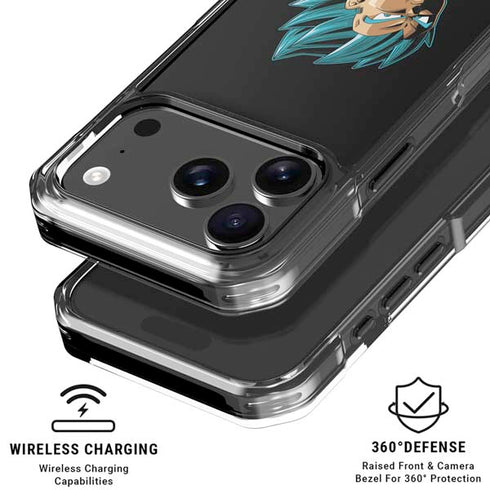 Dragon Ball Super Vegeta iPhone 18 Pro Clear Case