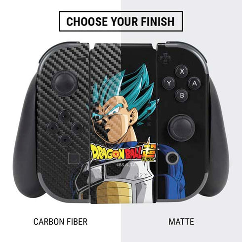 Dragon Ball Super Vegeta Nintendo Switch Bundle Skin