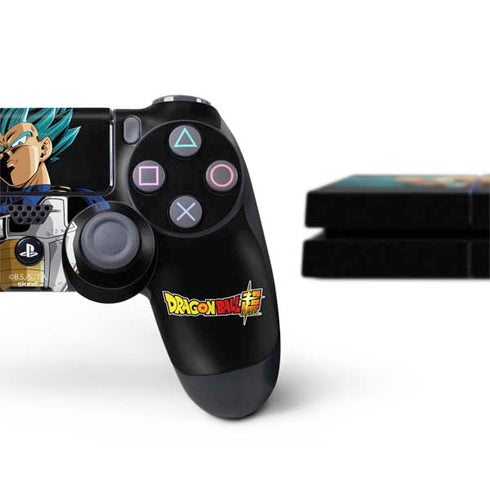 Dragon Ball Super Vegeta PS4 Console and Controller Bundle Skin